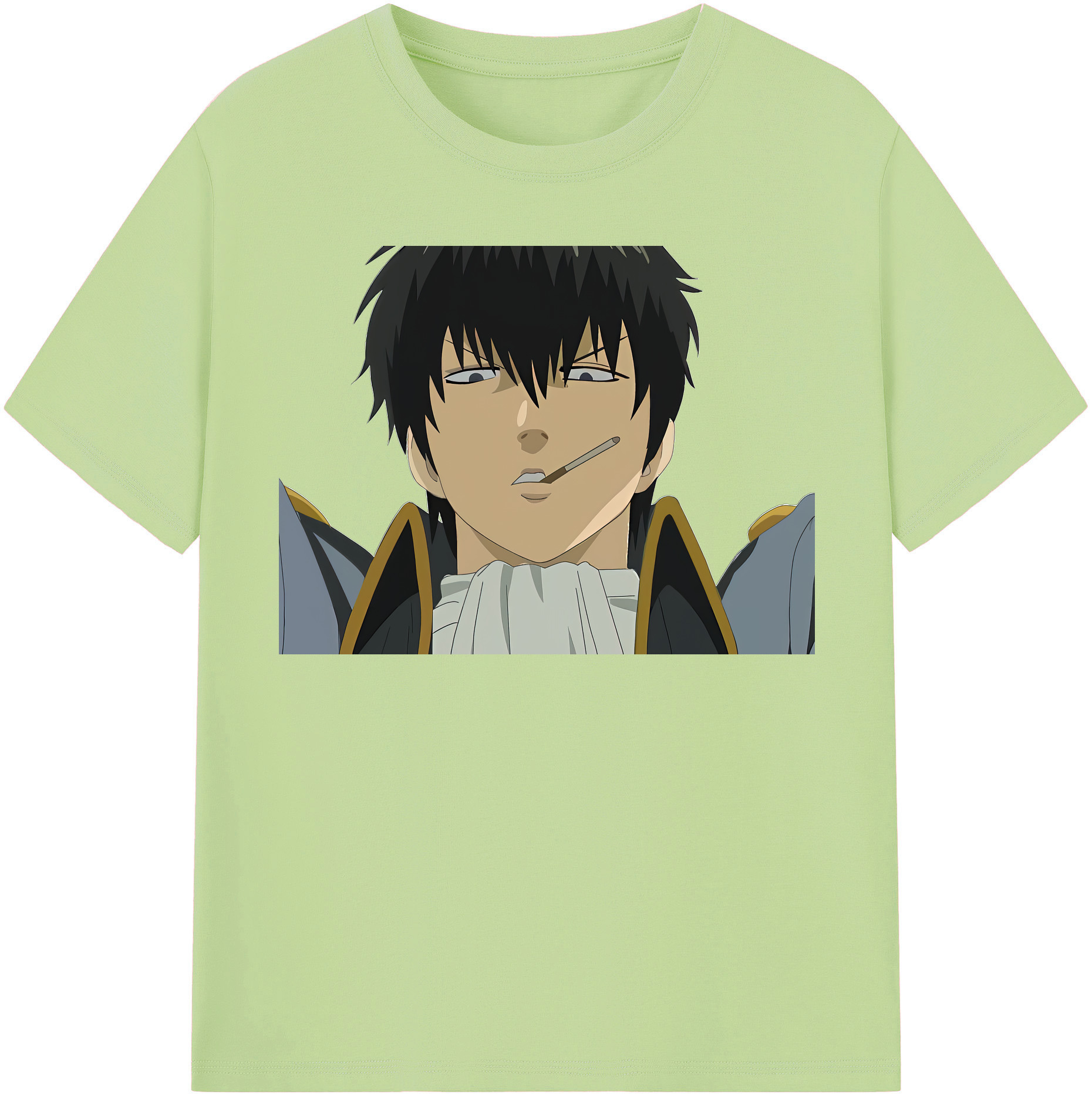 （画像用） ぎんたま 坂田銀時（さかたぎんとき） 神楽 志村新八（しむら しんぱち） GINTAMA Sakata Gintoki Kagura Shimura Shinpachi 綿100％半袖Tシャツ（フロントプリント）